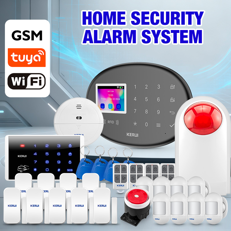 Home Automation Kit - KERUI GSM Alarm Security System Kit