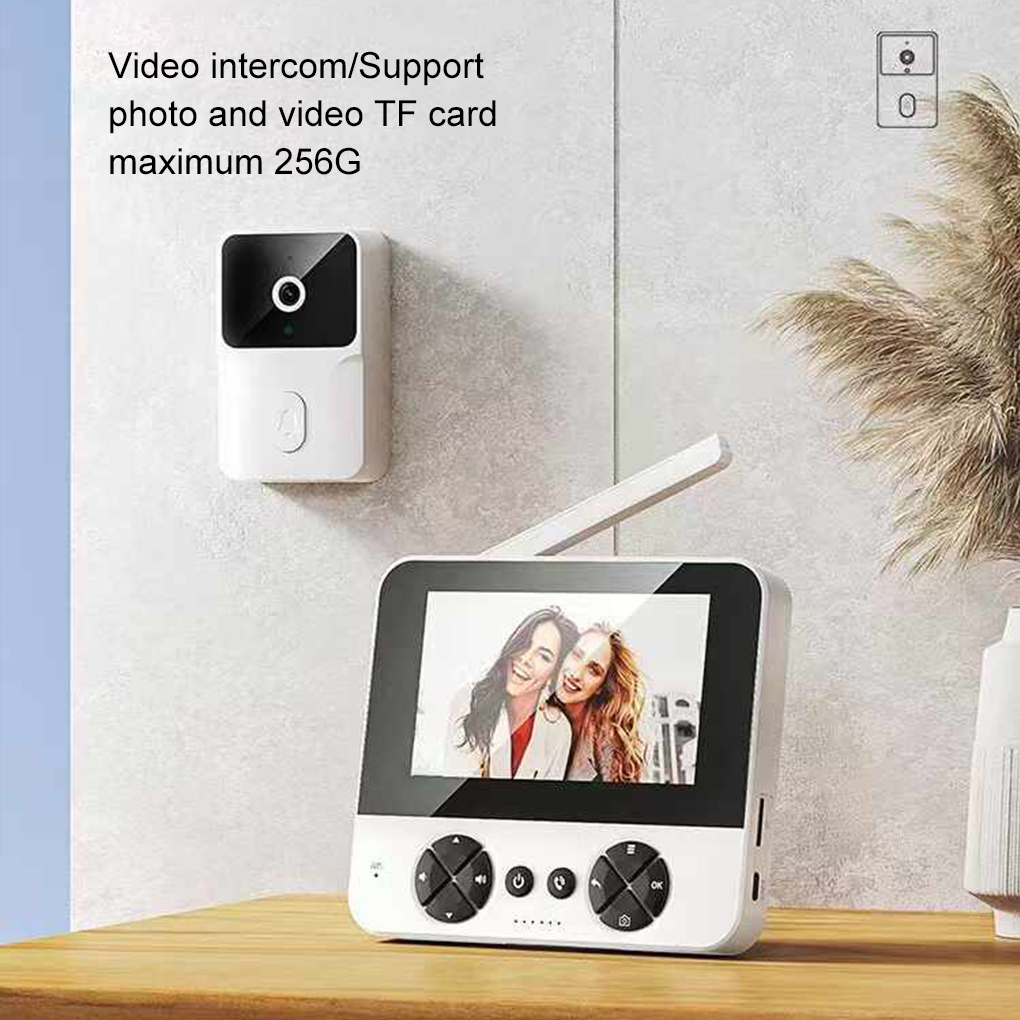 Smart Home Video Doorbell - 4.3 