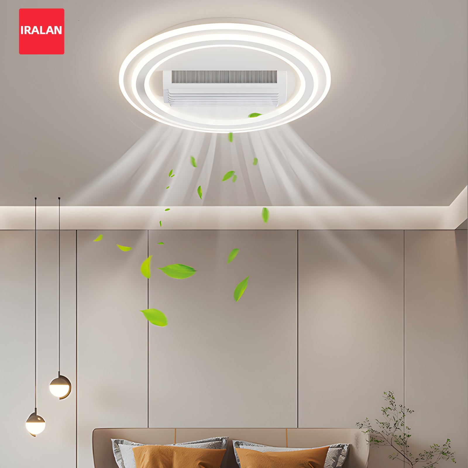 Smart Home For Living - Modern Ceiling Fan with Light Smart