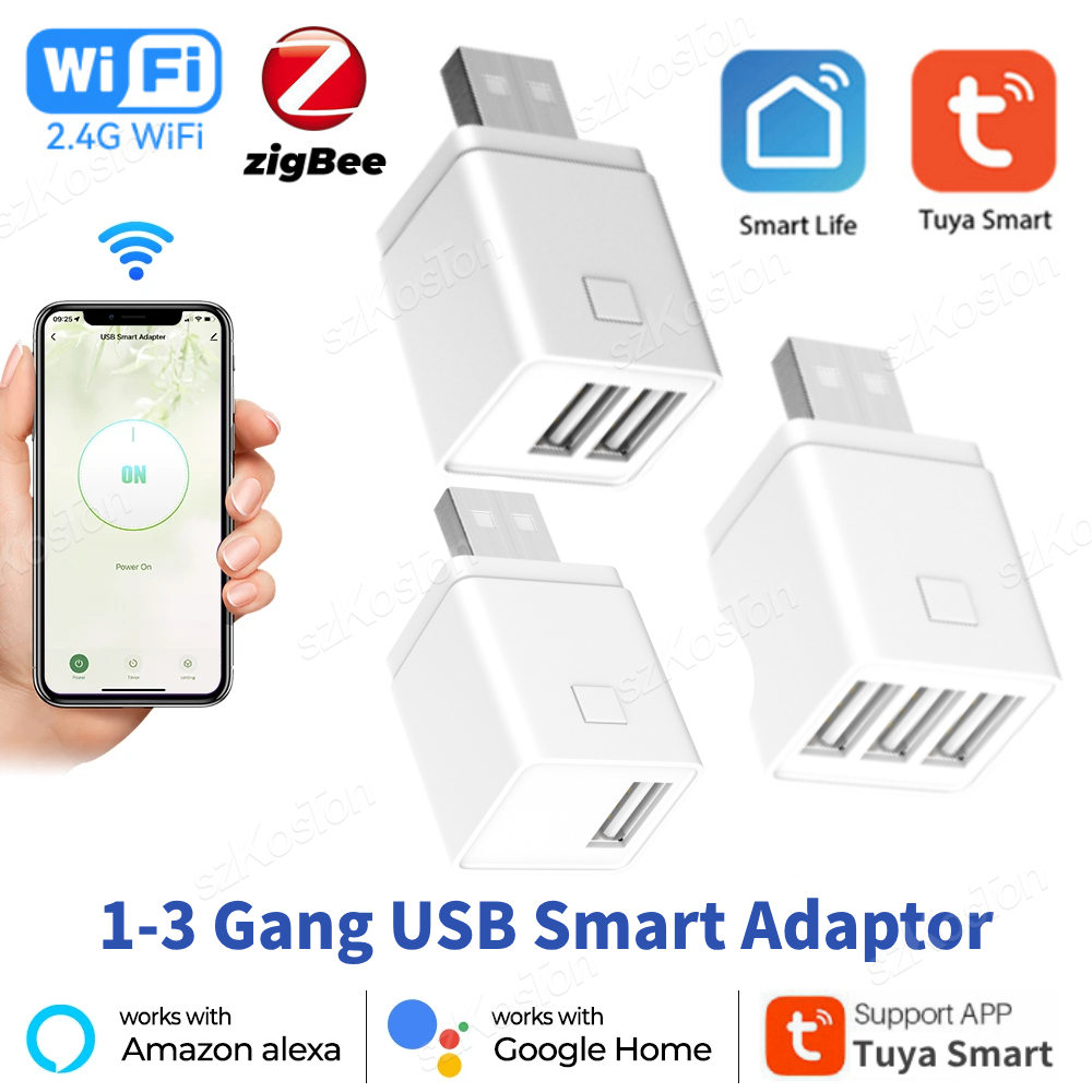 Smart Outdoor Plug - Tuya Smart WiFi Zigbee 1-3 Gang