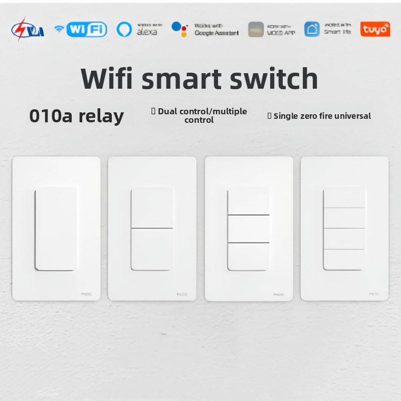 Smart Home Control Panel - Tuya Smart Home Dual/Multi Control Wall