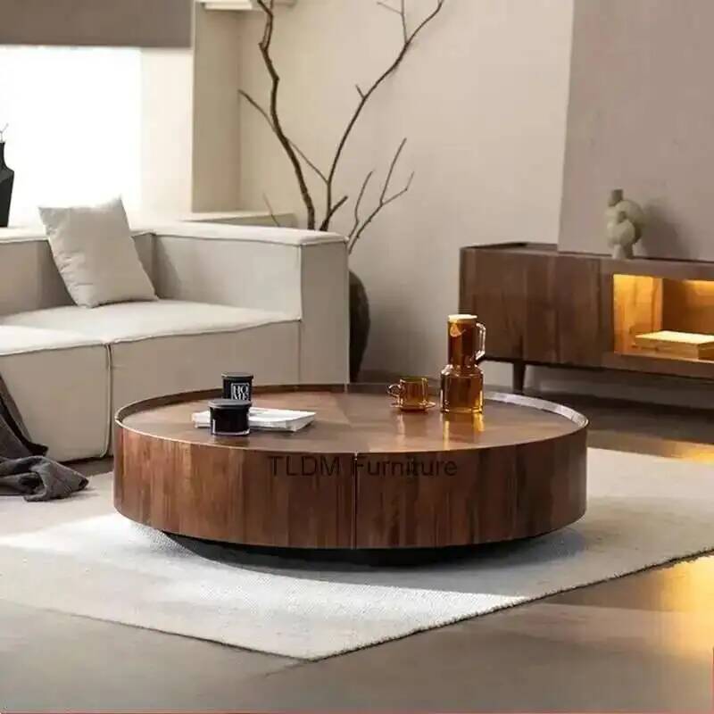 Smart Home For Living - Smart Coffee Table With Drawers In
