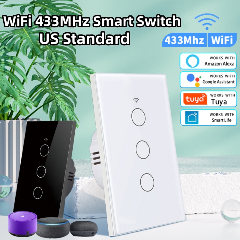 Homesmart Online - Tuya WiFi Smart Touch Switch 1/2/3