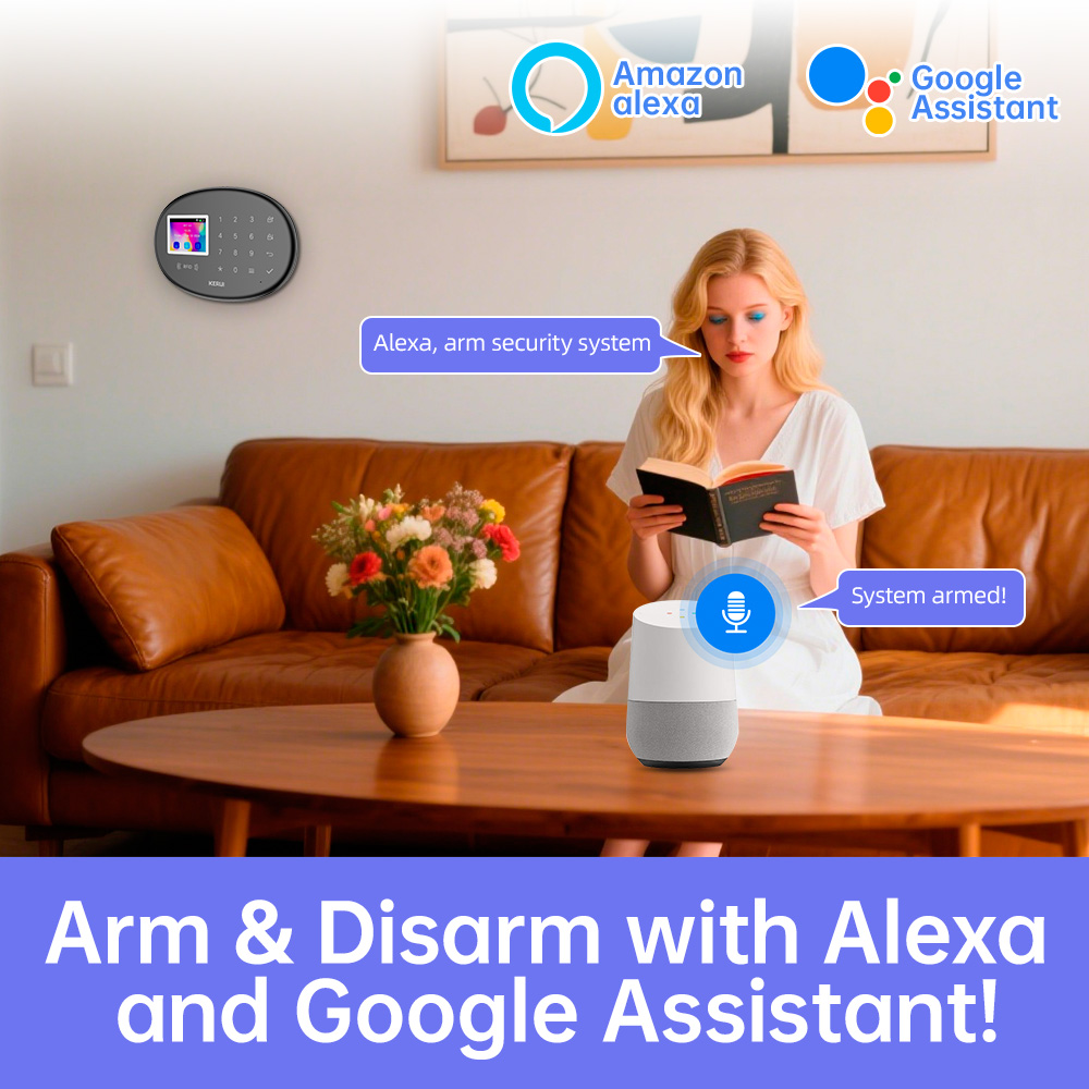KERUI GSM Alarm Security Syste - đánh giá và giá Home Automation Kit