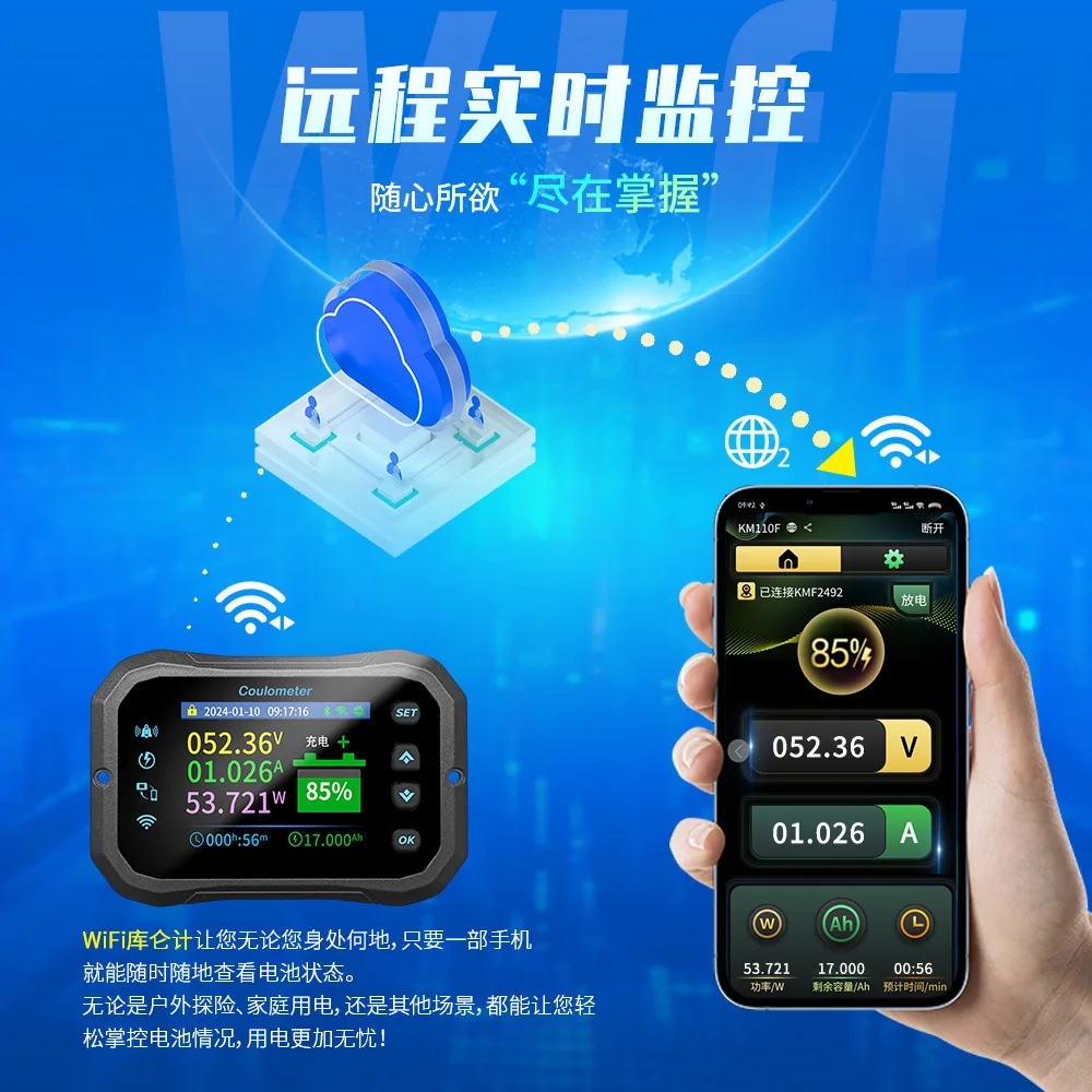 KM-F Inventory meter wifi remo - đánh giá và giá Homesmart Online