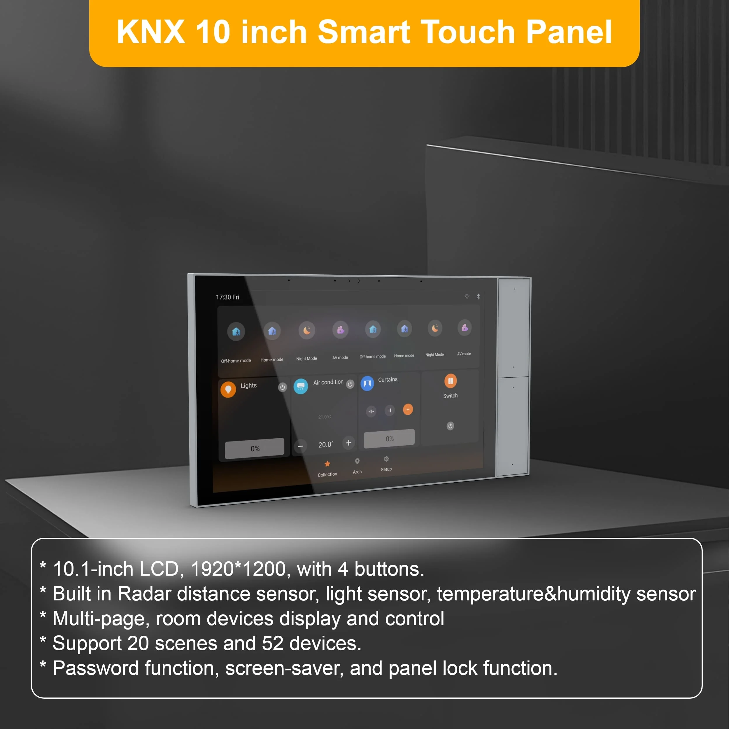 2026 Smart Touch Panel for Bus - đánh giá và giá Smart Home Control Panel