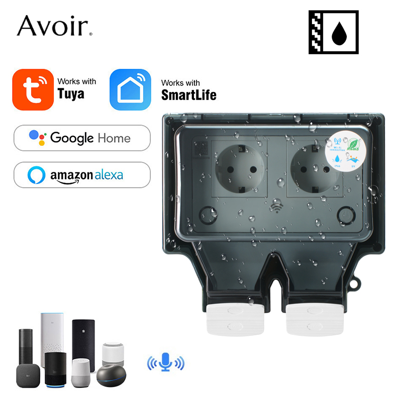 Avoir Tuya Wall Electrical Soc - đánh giá và giá Smart Outdoor Plug