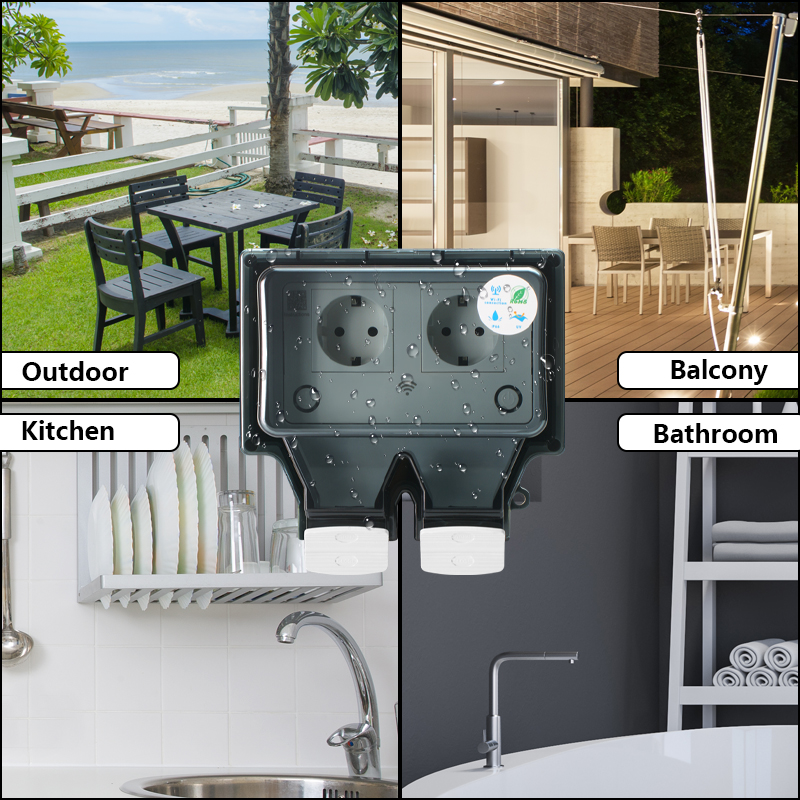 Avoir Tuya Wall Electrical Soc - đánh giá và giá Smart Outdoor Plug