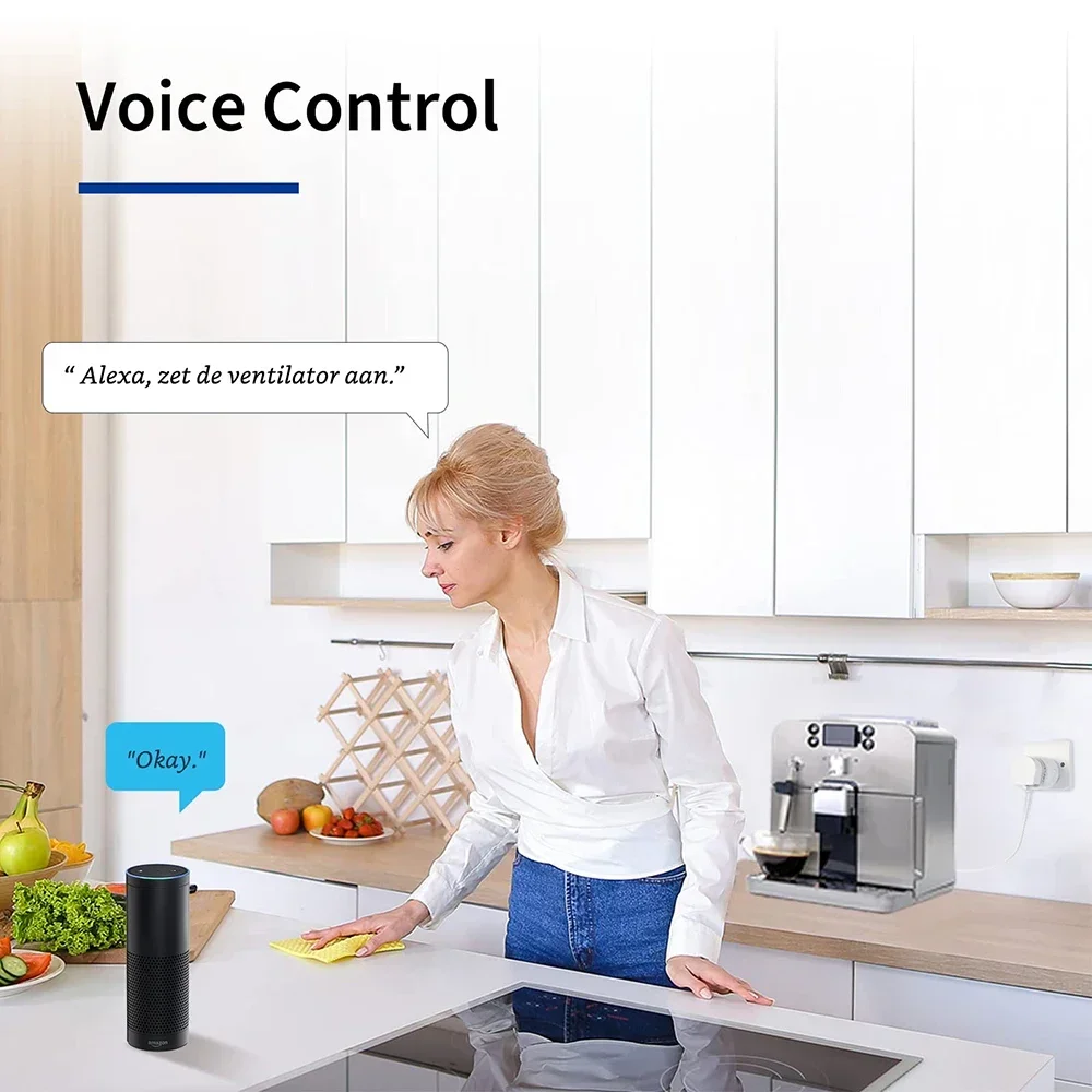 20A 16A UK Plug TUYA WIFI Smar - đánh giá và giá Smart Home Living Room
