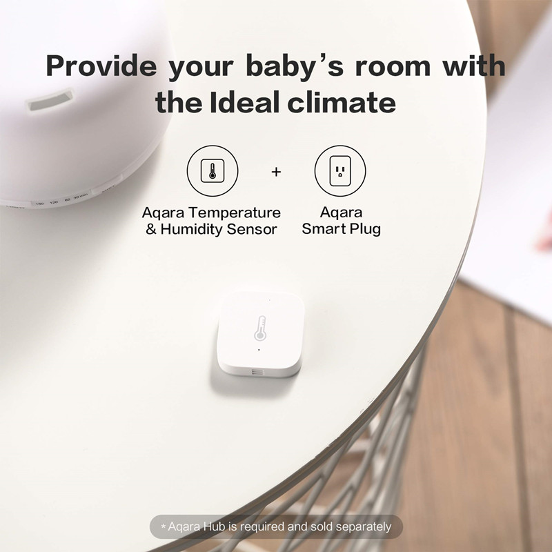 Aqara Temperature Humidity Sen - đánh giá và giá Smart Home Apple