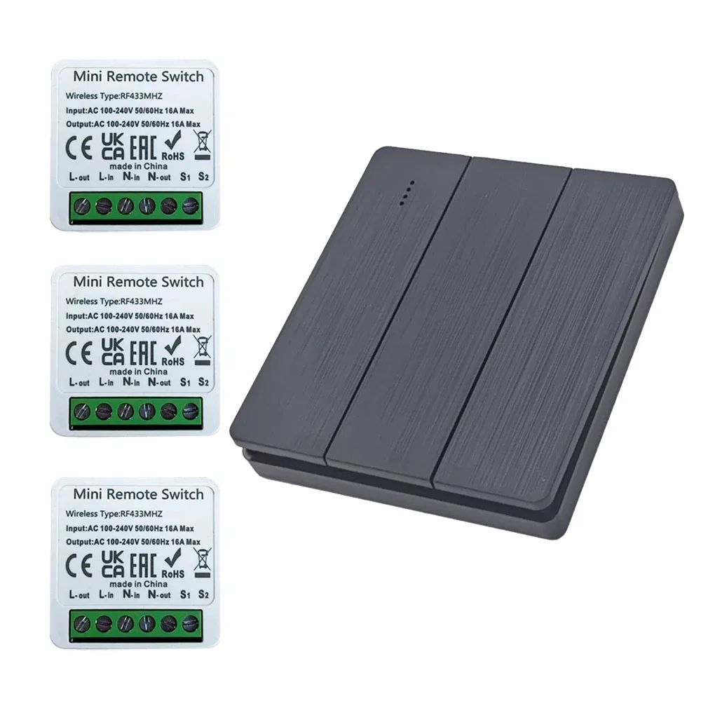 433Mhz RF Wireless Smart Switc - đánh giá và giá Smart Home Control Panel