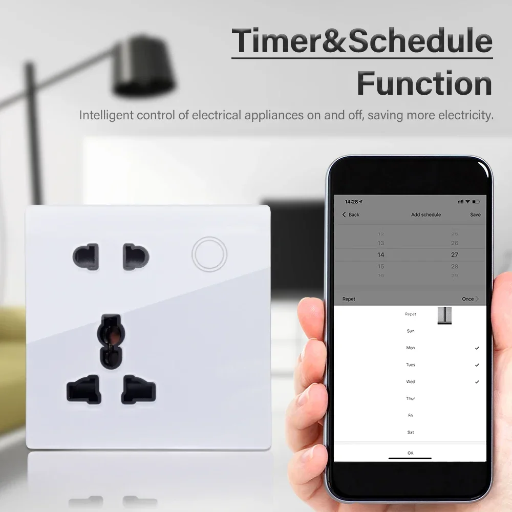 Customized Smart WiFi Wall Soc - đánh giá và giá Smart Home Control Panel