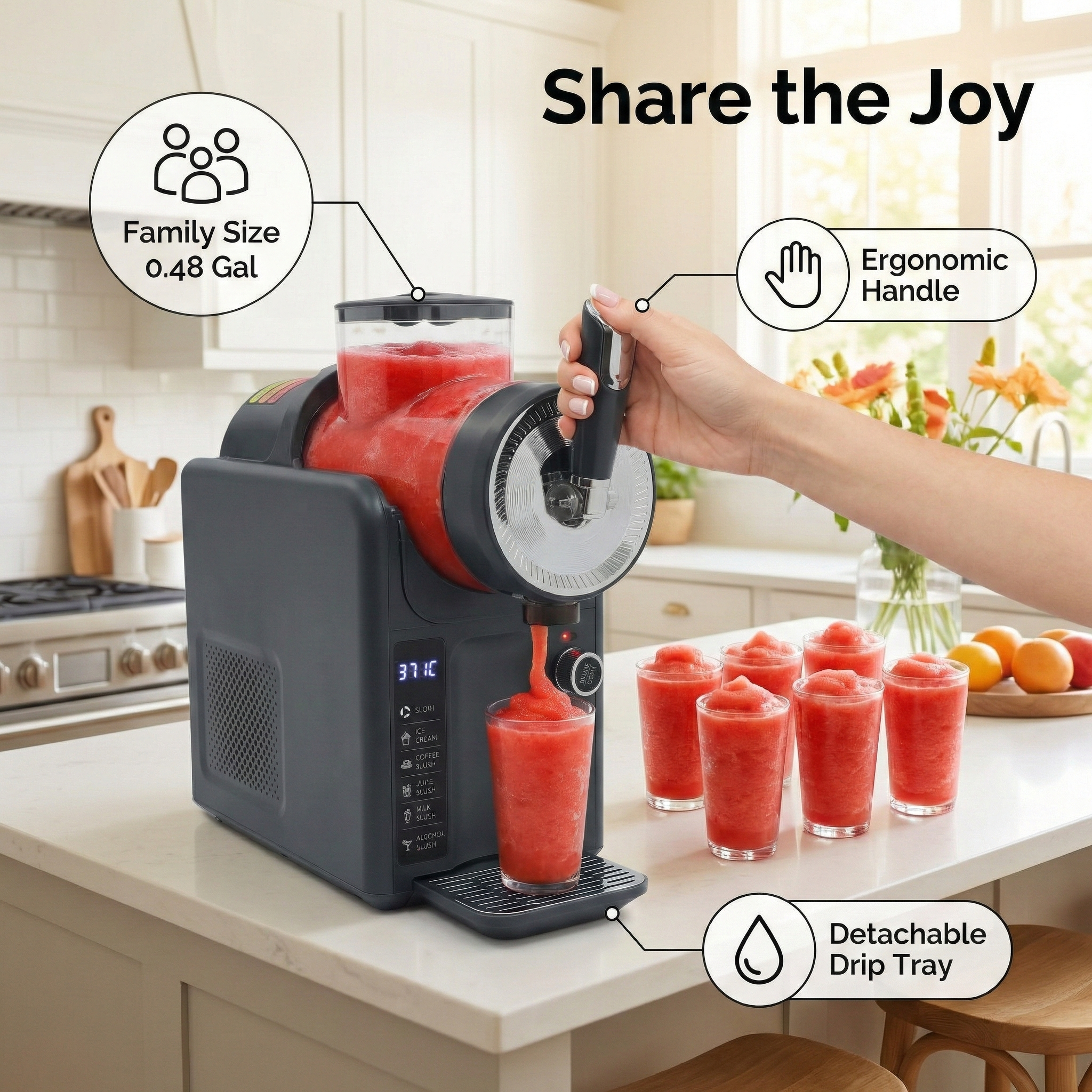 Commercial Slushy Machine Coun - đánh giá và giá Smart Home Kitchen