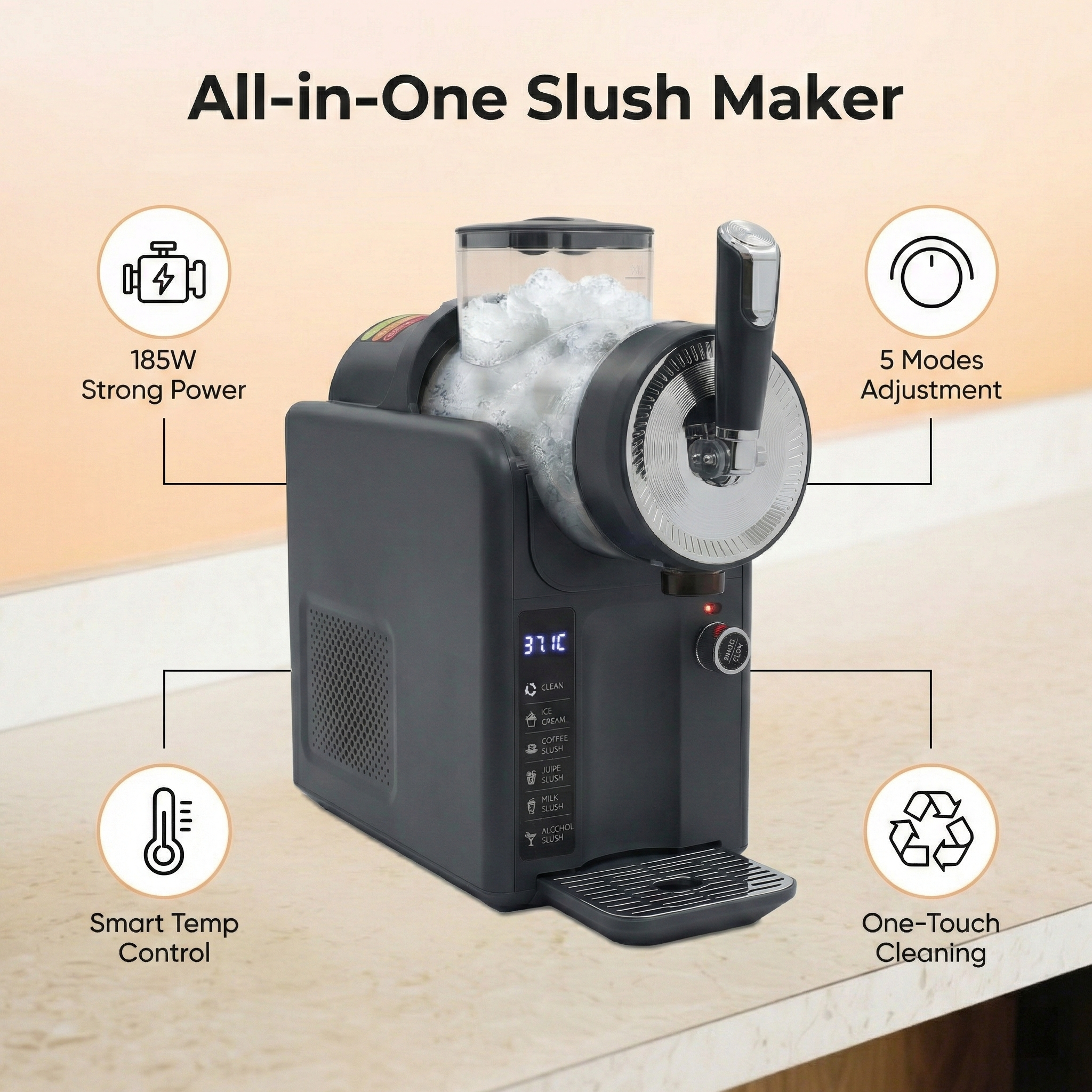 Commercial Slushy Machine Coun - đánh giá và giá Smart Home Kitchen
