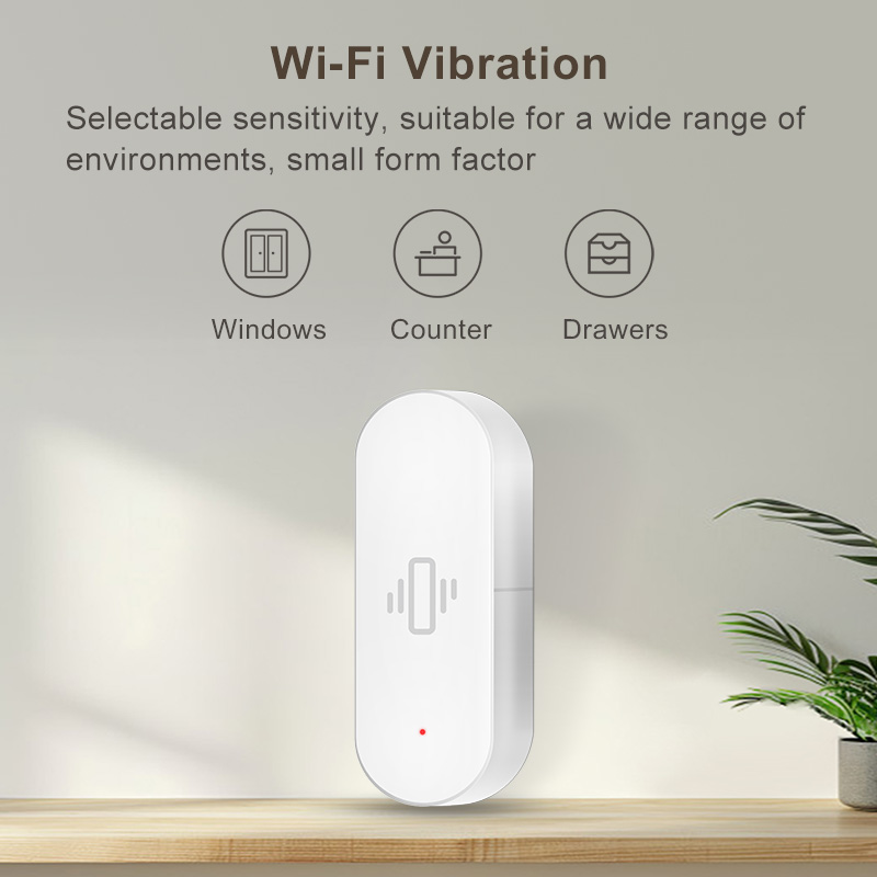 Tuya WiFi Vibration Sensor, Se - đánh giá và giá Smart Home For Living