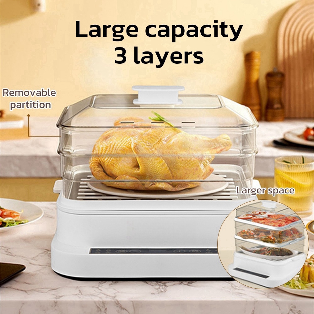 32L Smart Electric Steamer - 3 - đánh giá và giá Smart Home Kitchen