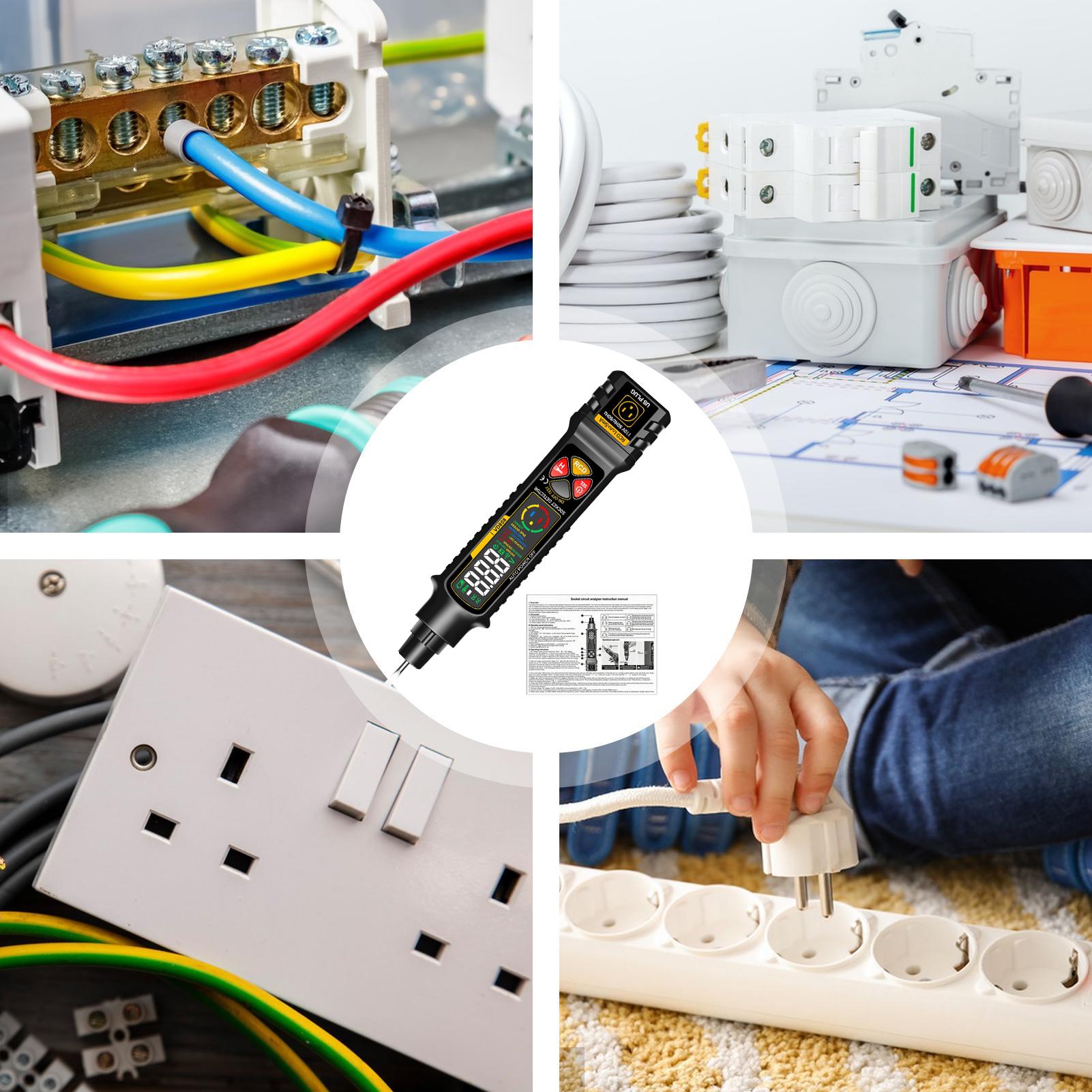 Outlet Tester With LED Display - đánh giá và giá Smart Home Display