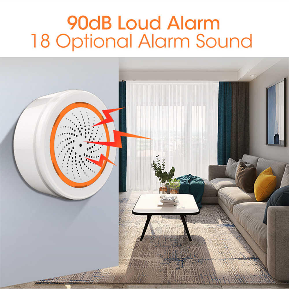 NEO-Tuya Zigbee Siren Gateway  - đánh giá và giá Smart Home Nas