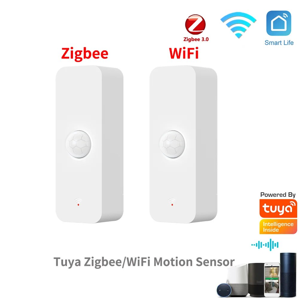 Tuya WiFi Zigbee PIR Motion Se - đánh giá và giá Smart Home Living Room