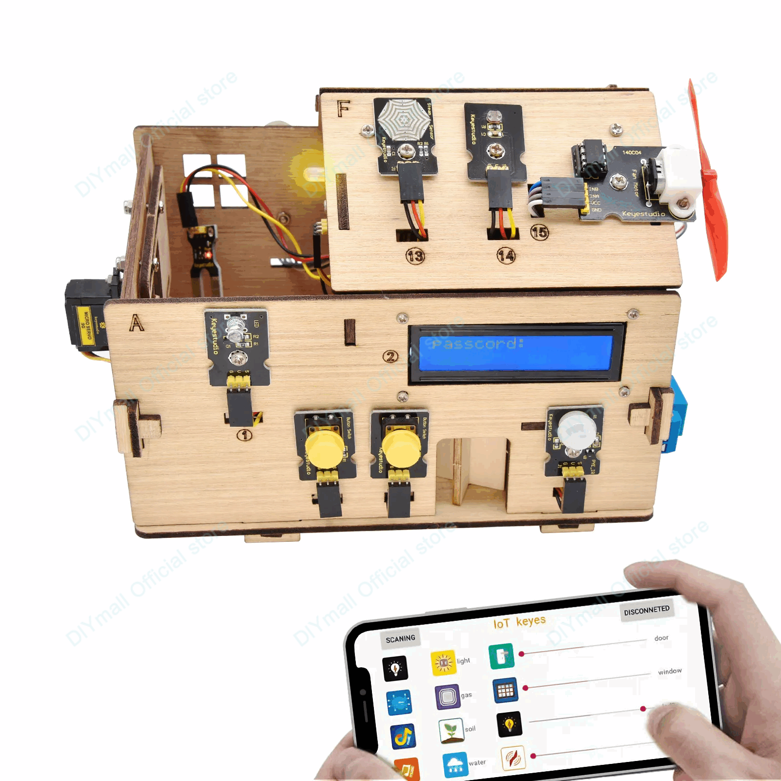 Keyestudio Smart IoT Home Kit  - đánh giá và giá Home Automation Kit