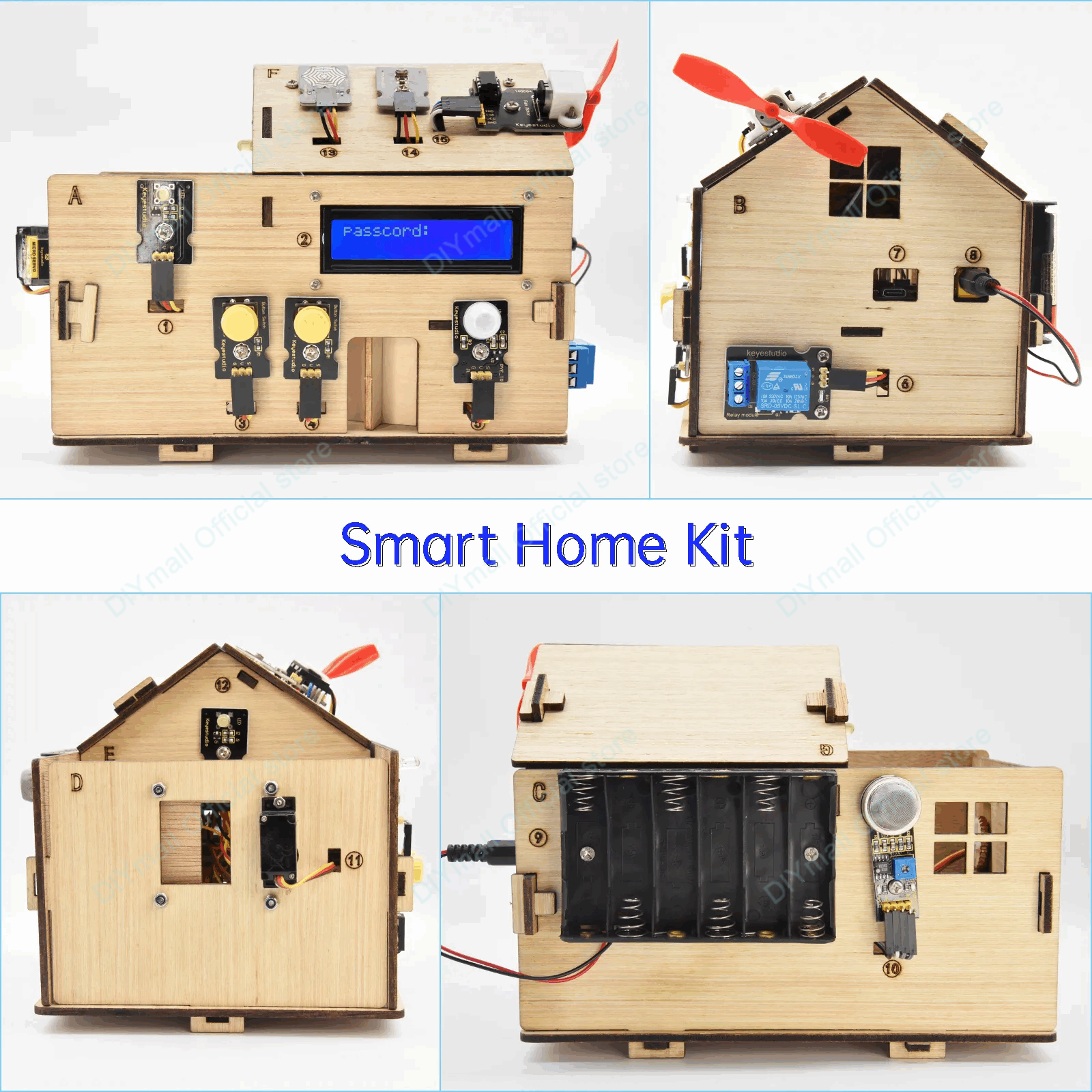 Keyestudio Smart IoT Home Kit  - đánh giá và giá Home Automation Kit