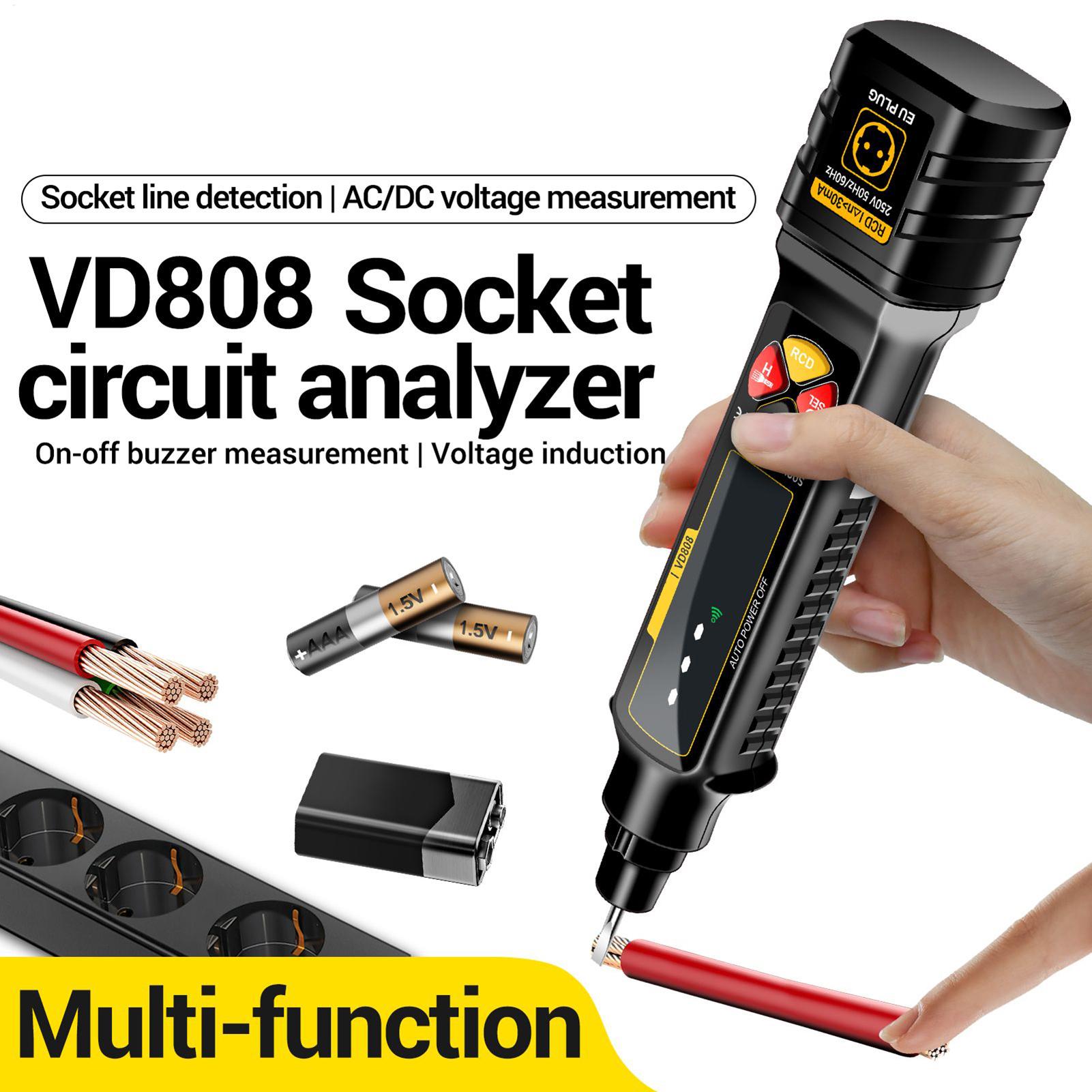 Outlet Tester With LED Display - đánh giá và giá Smart Home Display