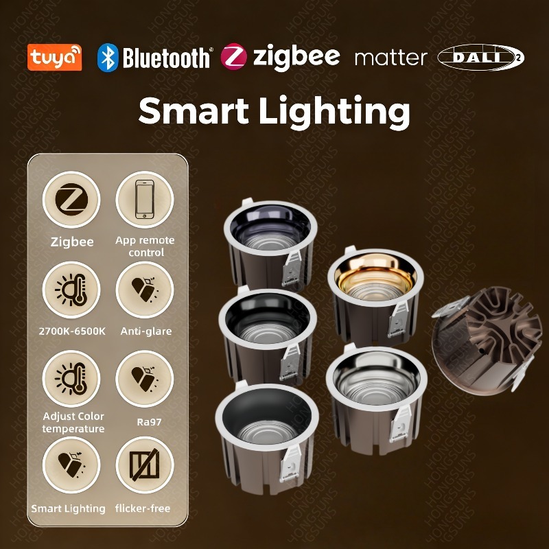 Tuya Zigbee/ BLE/ Matter/ DALI - đánh giá và giá Smart Home Living Room
