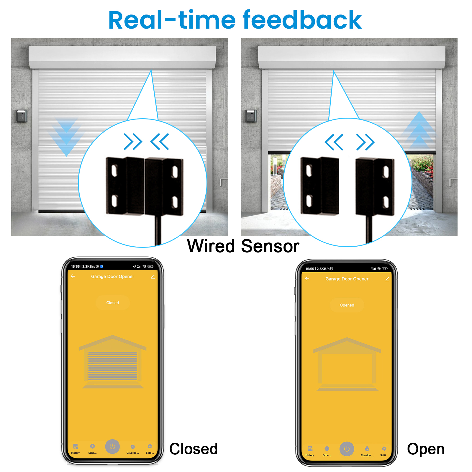 QCSMART Tuya Smart Life Garage - đánh giá và giá Smart Outdoor Plug