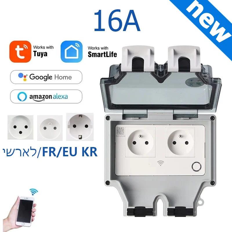 Tuya Power Socket IP66 Outdoor - đánh giá và giá Smart Outdoor Plug