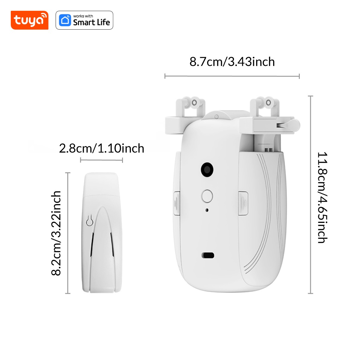 Tuya Smart WiFi Curtain Robot  - đánh giá và giá Smart Home Control Panel