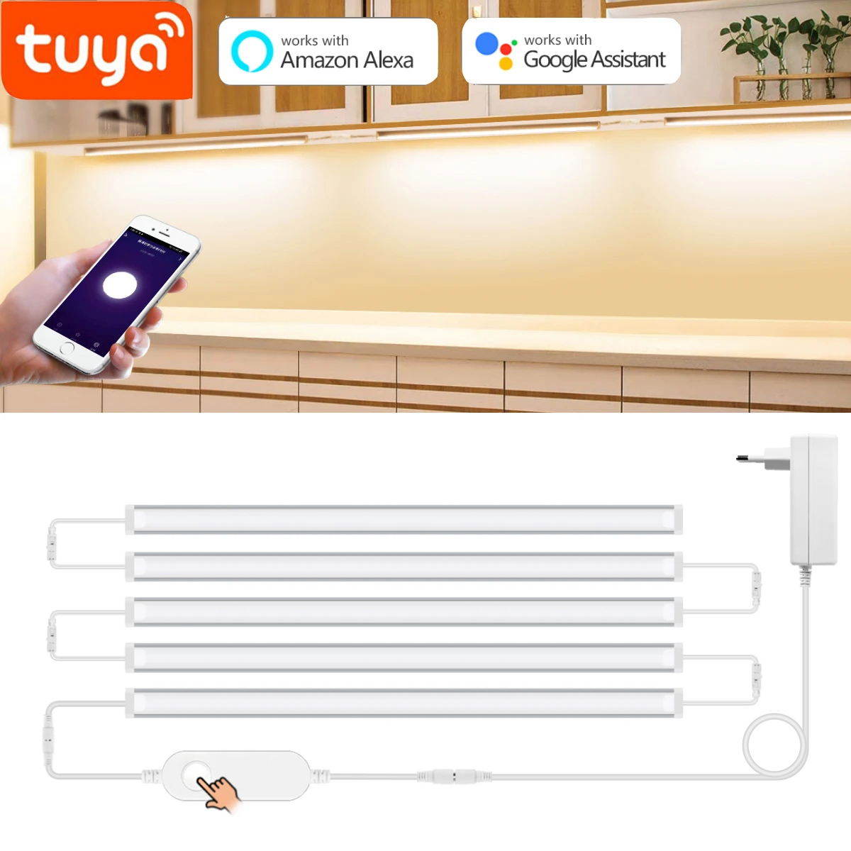Smart Voice Control LED Kitche - đánh giá và giá Smart Home Kitchen
