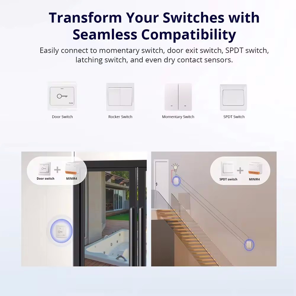 SONOFF Mini R4 Wifi Switch Mod - đánh giá và giá Smart Home Yandex