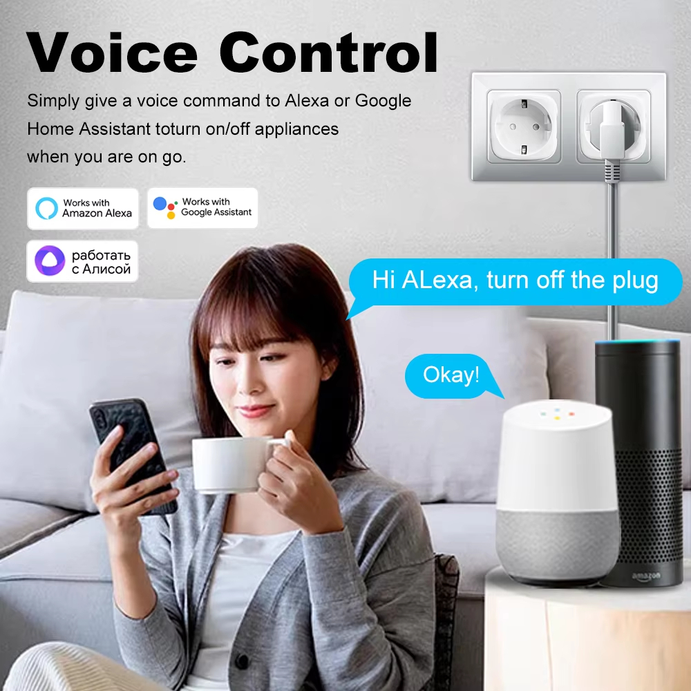 Smart Plug Tuya Smart Socket E - đánh giá và giá Smart Home Yandex