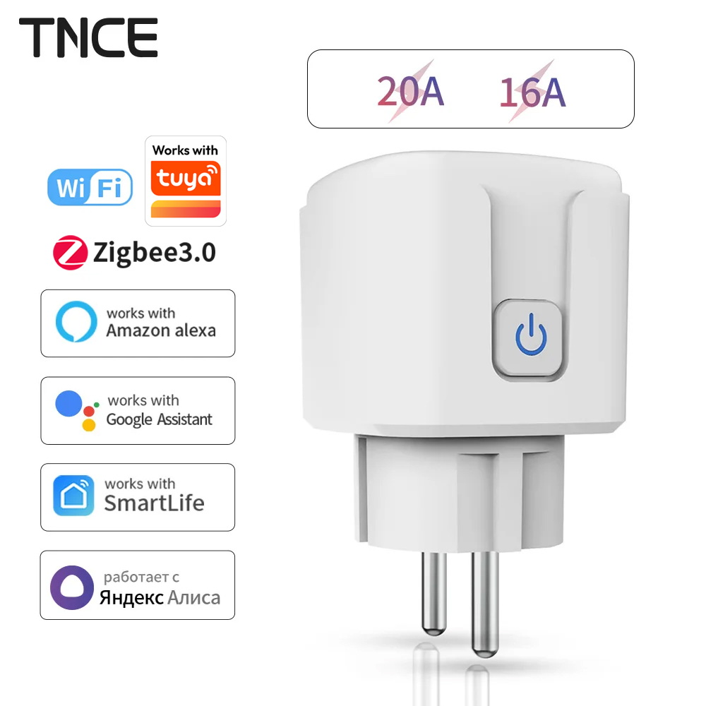 TNCE Tuya WiFi/Zigbee 16A/20A  - đánh giá và giá Smart Outdoor Plug