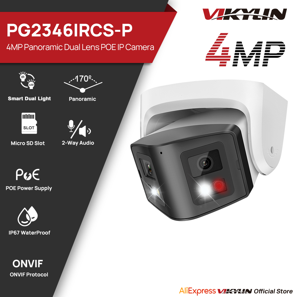 Vikylin 4MP Panoramic Smart Du - đánh giá và giá Smart Home Nas