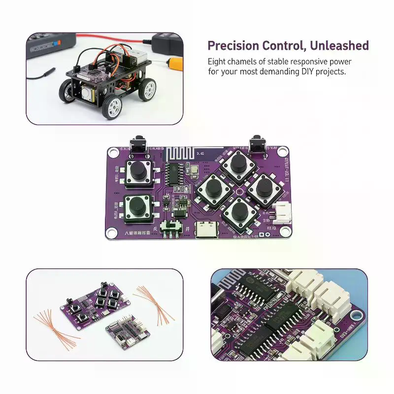 2.4G RC Receiver Kit 2 Set 8 C - đánh giá và giá Home Automation Kit