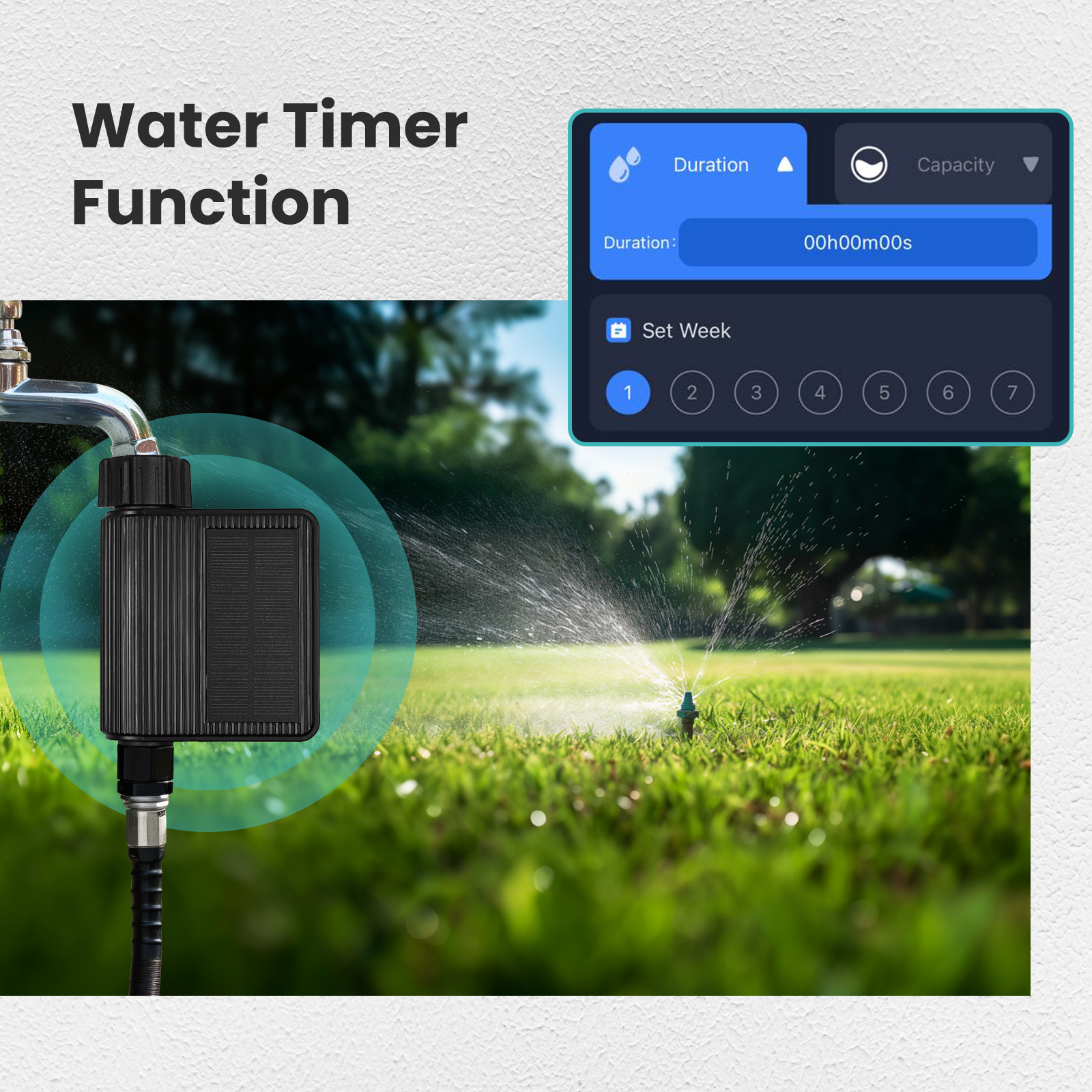 MOES Tuya US WiFi Solar Powere - đánh giá và giá Wifi Water Sensor