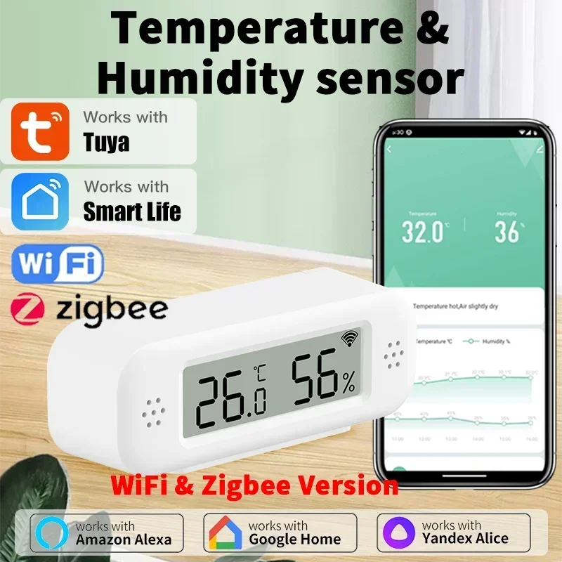 Tuya Zigbee WiFi Mini Temperat - đánh giá và giá Smart Home Yandex