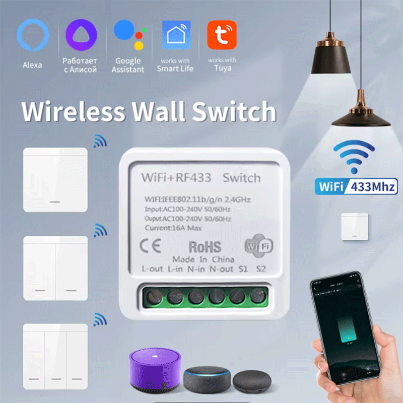 Tuya WiFi Smart Light Switch S - đánh giá và giá Smart Home Wiz