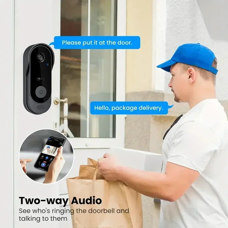 Video HD Wireless Waterproof D - đánh giá và giá Smart Home Video Doorbell