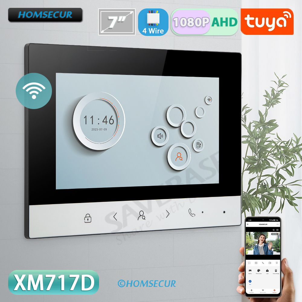 Tuya Smart WIFI Indoor Monitor - đánh giá và giá Smart Home Video Doorbell
