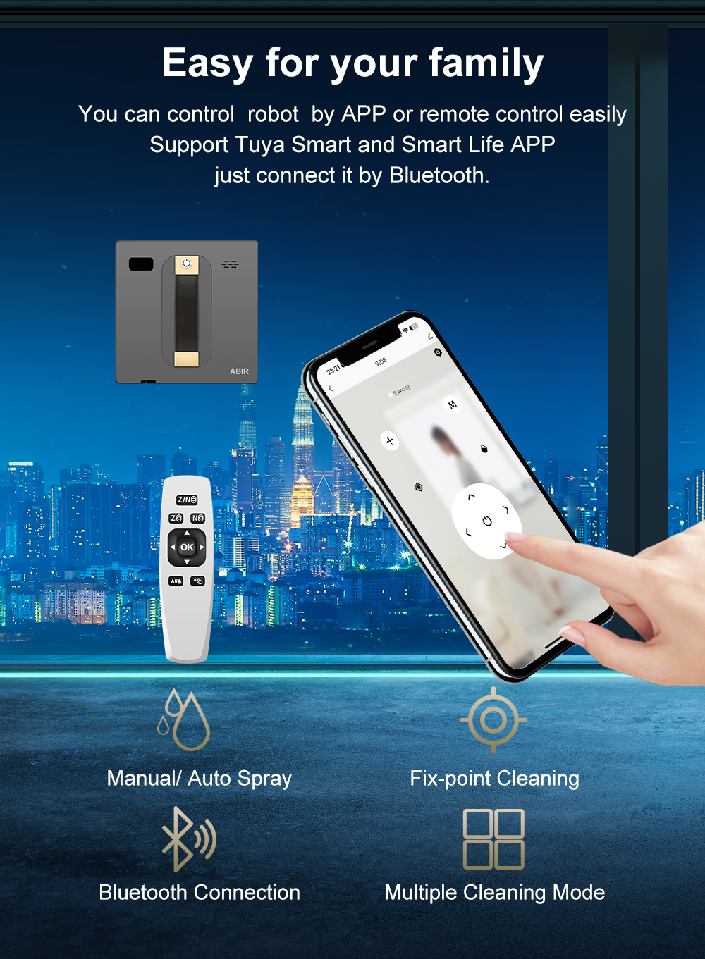 ABIR WD8 Smart Home Cleaning A - đánh giá và giá Homesmart Online