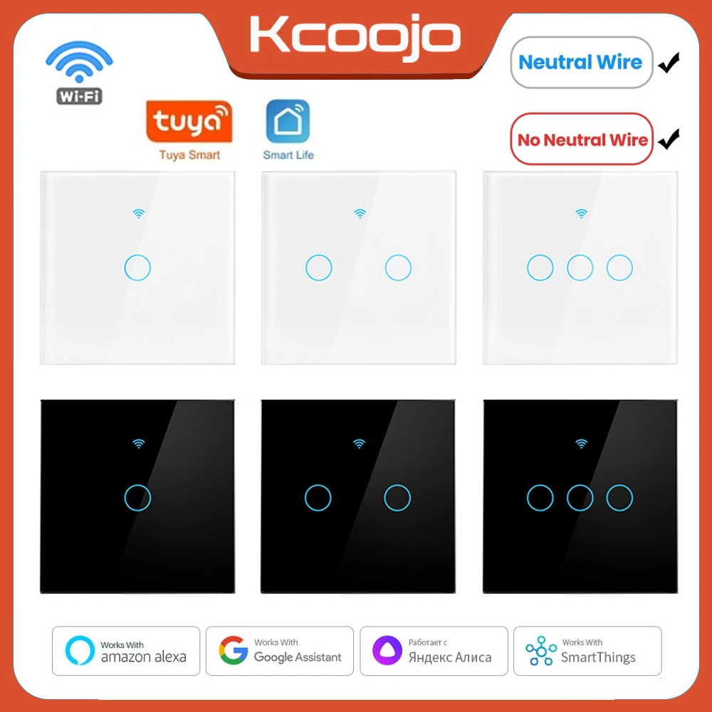 Tuya Wifi EU Smart Switches 1/ - đánh giá và giá Smart Home Wiz