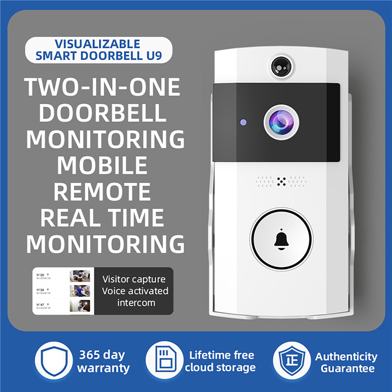 Outdoor Wireless Doorbell with - đánh giá và giá Smart Home Video Doorbell