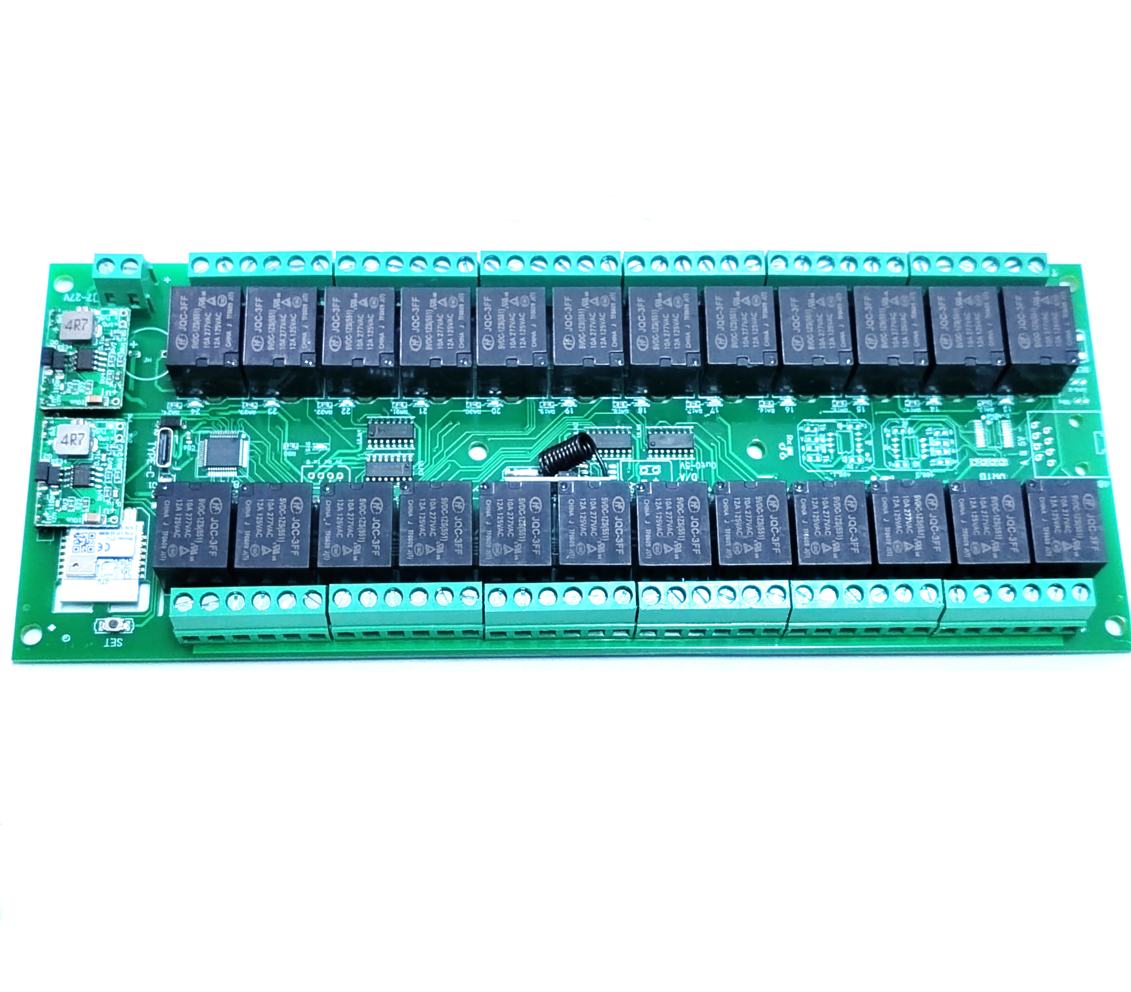 Relay Switch Module 24 Channel - đánh giá và giá Smart Home Control Panel