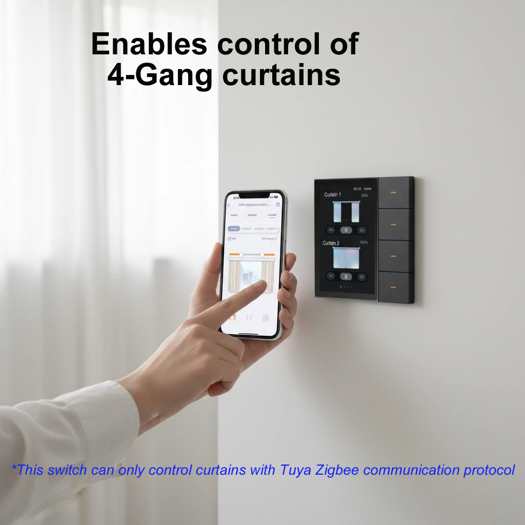 F3-pro Tuya Smart Panel ZigBee - đánh giá và giá Smart Home Control Panel