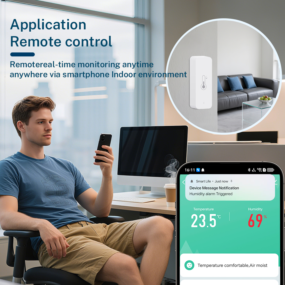 1~4PCS Tuya WiFi Temperature H - đánh giá và giá Smart Home Yandex