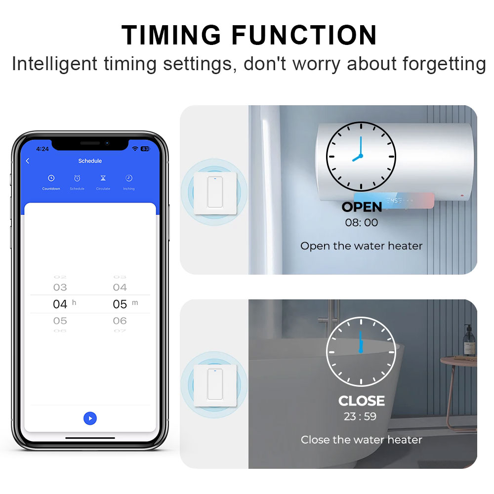 Smart Water Heater Switch/WiFi - đánh giá và giá Smart Home Wiz