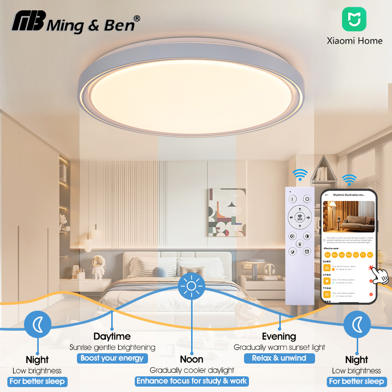 Smart Ceiling Light High Brigh - đánh giá và giá Smart Home Xiaomi Pc
