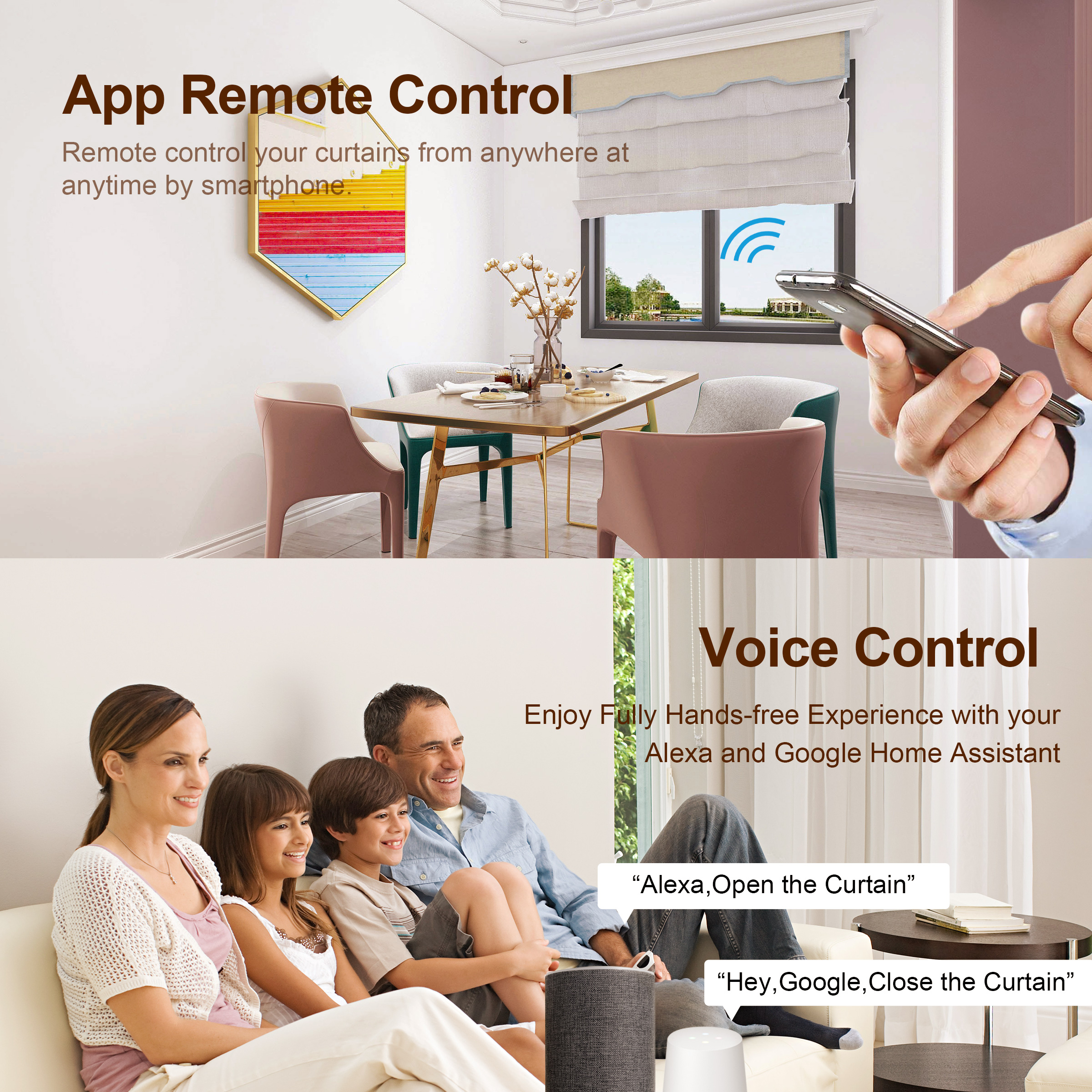 GIRIER Tuya Smart Wifi Curtain - đánh giá và giá Curtain Motor